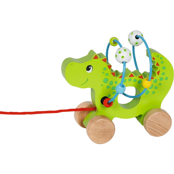 Goki Ziehtier Mit Motorikschleife Drache 3 Goki Ziehtier Mit Motorikschleife Drache