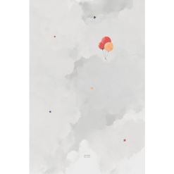 Gugu The Hero Spielmatte Aus Naturkautschuk PRIME Baloon Dream 118 X 180 Cm