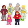 HAPE Puppenfamilie - Helle Hautfarbe 6tlg.