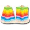 Hape Regenbogen Steckspiel -Kinderspielzeug Geschäft hape regenbogen steckspiel a050303