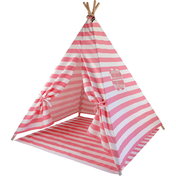 Hej Loenne Kinderzelt, Rosa-weiß 3 Hej Loenne Kinderzelt, Rosa-weiß