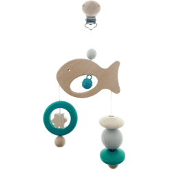 HESS Minitrapez Fisch, Nature Türkis