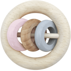 HESS Rundrassel 3 Ringe, Rosa