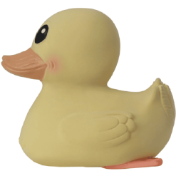 HEVEA Bade- Und Spielzeugente KAWAN Mini - Eggnog Yellow