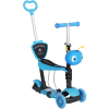 HOMCOM 3-in-1 Kinderscooter Höhenverstellbar Blau -Kinderspielzeug Geschäft homcom 3 in 1 kinderscooter hoehenverstellbar blau a329051