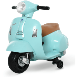 HOMCOM Elektrisches Kindermofa Im Vespa Stil Grün