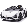 HOMCOM Kinder Elektroauto Mit Fernbedienung Weiß