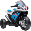 HOMCOM Kinder Elektromotorrad Mit 3 Musikmodi Blau -Kinderspielzeug Geschäft homcom kinder elektromotorrad mit 3 musikmodi blau a408578