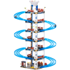 HOMCOM Kinder Parkhaus Mit Spiralrampe Bunt -Kinderspielzeug Geschäft homcom kinder parkhaus mit spiralrampe bunt a335429