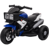 HOMCOM Kindermotorrad Mit Musik Blau