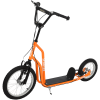 HOMCOM Kinderroller Mit Handbremse Orange -Kinderspielzeug Geschäft homcom kinderroller mit handbremse orange a328190
