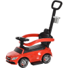 HOMCOM Rutschauto Mit Schub- Und Haltestange Rot -Kinderspielzeug Geschäft homcom rutschauto mit schub und haltestange rot a329055