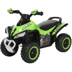 HOMCOM Rutscherfahrzeug Mit Licht Und Musik Grün