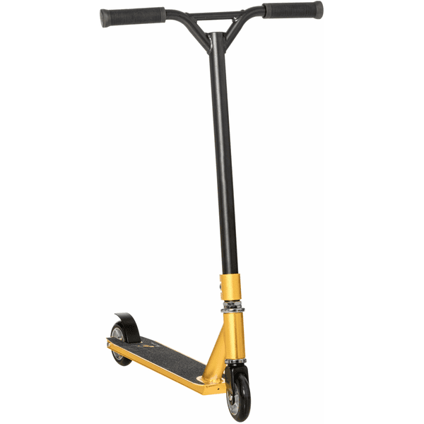 HOMCOM Stuntscooter Mit Dem 360° Drehbaren Lenker Gold 3 HOMCOM Stuntscooter Mit Dem 360° Drehbaren Lenker Gold