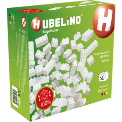 HUBELINO® Bausteine - 60 Teiliges Set, Weiß