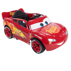 Huffy Disney Cars Lightning McQueen Auto 6V, Rot
