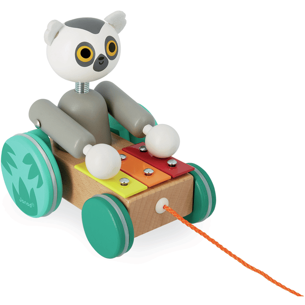Janod Tropik - Xylofon-Lemur Zum Ziehen 3 Janod Tropik - Xylofon-Lemur Zum Ziehen