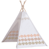 John Original Tipi Aus Holz, Grau/weiß -Kinderspielzeug Geschäft john original tipi aus holz grau weiss a288303