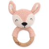 Jollein Beißring Ø 7cm Deer Pale Pink