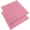 Katara Bauplatte 2er Set 25x25cm / 32x32 Pins Rosa -Kinderspielzeug Geschäft katara bauplatte 2er set 25x25cm 32x32 pins rosa a372189