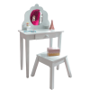KidKraft® Frisiertisch Mit Hocker -Kinderspielzeug Geschäft kidkraft frisiertisch mit hocker a220071