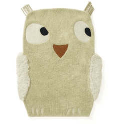 Kids Concept® Teppich Eule Edvin, Grün
