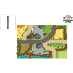 KIDS GLOBE FARMING Kids Globe Spielteppich Bauernhof XXL 100x150 Cm