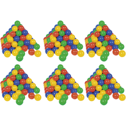 Knorr Toys® Bälle Set Ca. Ø6 Cm - 600 Balls/colorful Grün