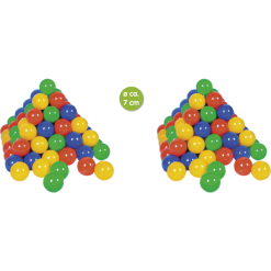 Knorr Toys® Bälle Set Ca. Ø7 Cm - 200 Balls/colorful Grün