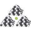 Knorr Toys® Bälle Set Ca. Ø7 Cm - 300 Balls Grey/creme Grau