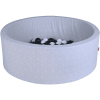 Knorr Toys® Bällebad Soft - "Geo Cube Grey" - 100 Balls Grey/creme Grau -Kinderspielzeug Geschäft knorr toys baellebad soft geo cube grey 100 balls grey creme grau a400166