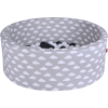 Knorr Toys® Bällebad Soft - "Grey White Clouds" - 100 Balls Grey/creme Grau -Kinderspielzeug Geschäft knorr toys baellebad soft grey white clouds 100 balls grey creme grau a400167