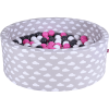 Knorr Toys® Bällebad Soft - "Grey White Clouds" - 300 Balls Creme/grey/rose Grau 2 Knorr Toys® Bällebad Soft - "Grey White Clouds" - 300 Balls Creme/grey/rose Grau -Kinderspielzeug Geschäft knorr toys baellebad soft grey white clouds 300 balls creme grey rose grau a385005