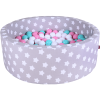 Knorr Toys® Bällebad Soft - "Grey White Stars" - 300 Balls Rose/creme/lightblue Grau 2 Knorr Toys® Bällebad Soft - "Grey White Stars" - 300 Balls Rose/creme/lightblue Grau -Kinderspielzeug Geschäft knorr toys baellebad soft grey white stars 300 balls rose creme lightblue grau a400159