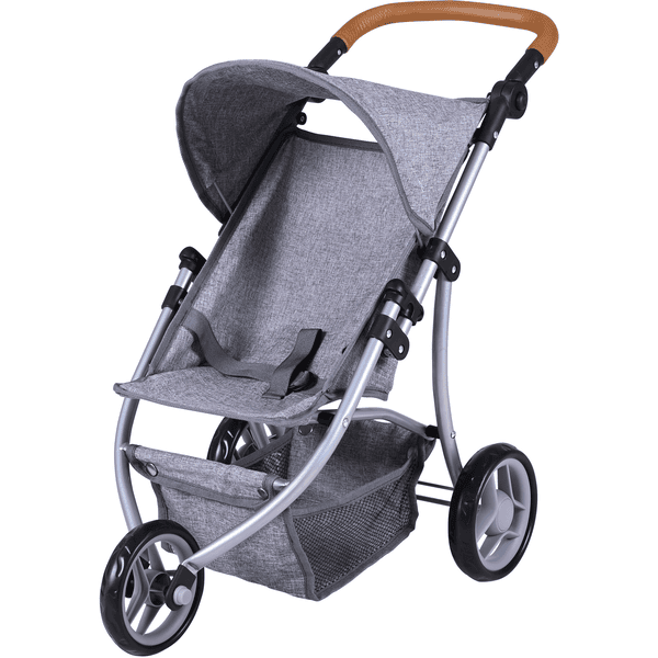 Knorr Toys® Puppenbuggy Jogger Lio - Stone Brown 3 Knorr Toys® Puppenbuggy Jogger Lio - Stone Brown
