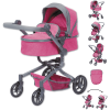 Knorr Toys® Puppenwagen Boonk - "berry" Rosa -Kinderspielzeug Geschäft knorr toys puppenwagen boonk berry rosa a385132