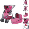 Knorr Toys® Puppenwagen Coco - "berry" Rosa