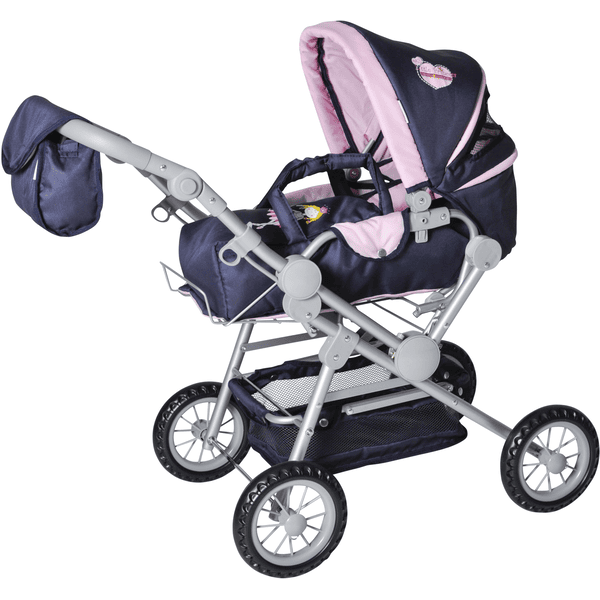 Knorr Toys® Puppenwagen Twingo S - "My Little Princess" Blau 3 Knorr Toys® Puppenwagen Twingo S - "My Little Princess" Blau