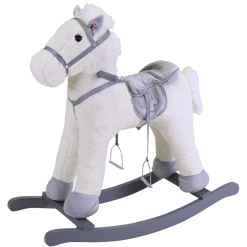 Knorr Toys® Schaukelpferd "Edda" Weiß