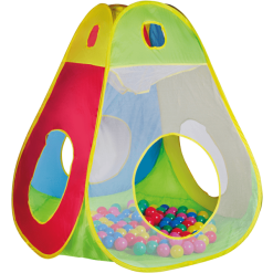 Knorr Toys® Spielzelt Brody Inkl. 100 Spielbällen, Bunt