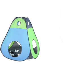 Knorr Toys® Spielzelt Grün/blau Mit 30 Bällen