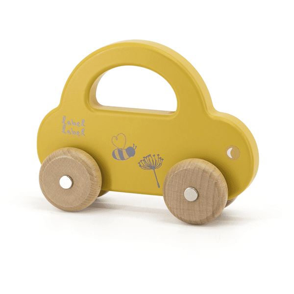 Label Label Label-Label - Kleines Auto - Ocker 3 Label Label Label-Label - Kleines Auto - Ocker