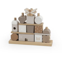 Label Label - Stapelklötze - Nougat