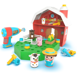 Learning Resources® Design & Drill® Bolt Buddies® Scheune