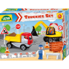 LENA® Truckies Set Baustelle -Kinderspielzeug Geschäft lena truckies set baustelle a312225