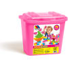 MOLTO Baustein Activity Box Mit 90 Steinen Pink