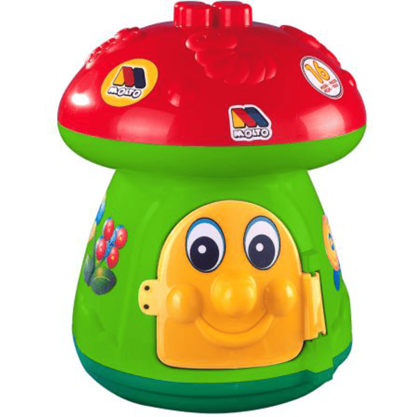 MOLTO Pilzhaus Mit Bausteinen 3 MOLTO Pilzhaus Mit Bausteinen