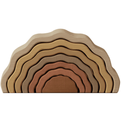 Montessori® Arc Wave Farbe Puder Montessori Spielzeug Mehrfarbig