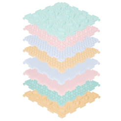 Montessori® Sensomotorik-Matte-Set Aus 8 Elementen Mehrfarbig