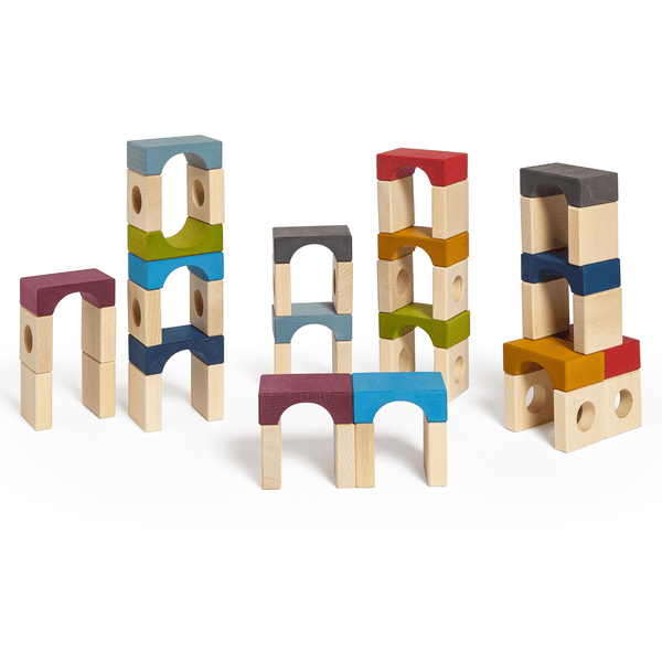 Montessori® Tunnel Blöcke - Mega Pack Mehrfarbig 3 Montessori® Tunnel Blöcke - Mega Pack Mehrfarbig